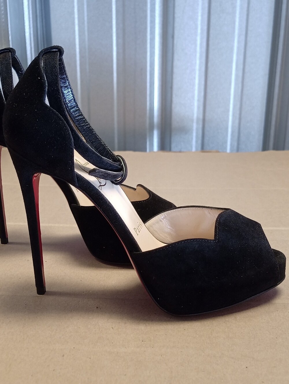 Brand New With Out Box Christian Louboutin Aketata 120 Platform Sandals